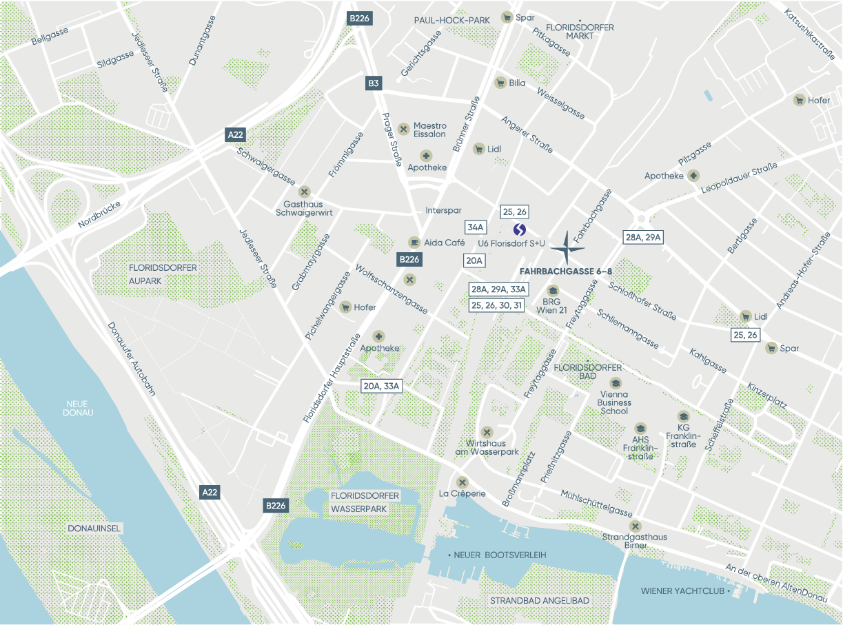 Map Desktop Fahrbachgasse 6-8